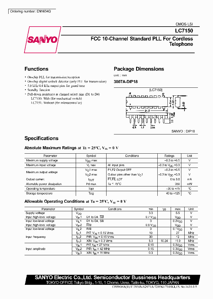 LC7150_683432.PDF Datasheet
