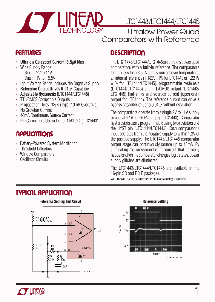 LTC1444CS_316226.PDF Datasheet