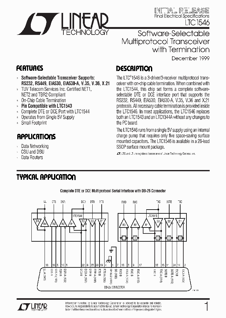 LTC1546_201009.PDF Datasheet