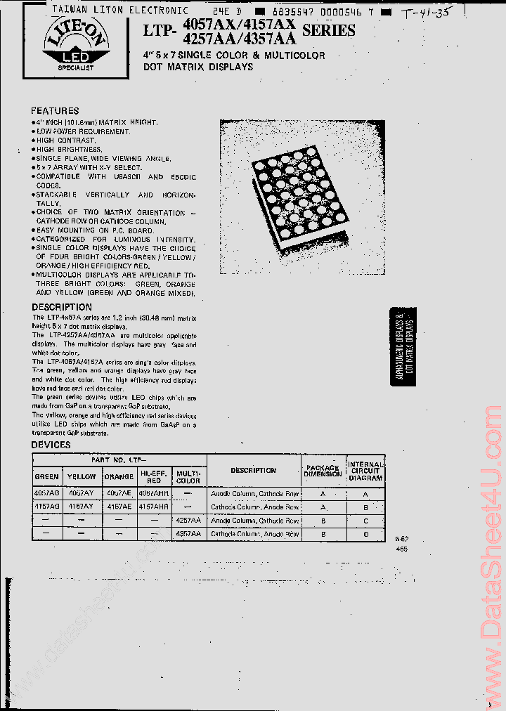 LTP4157AX_597583.PDF Datasheet