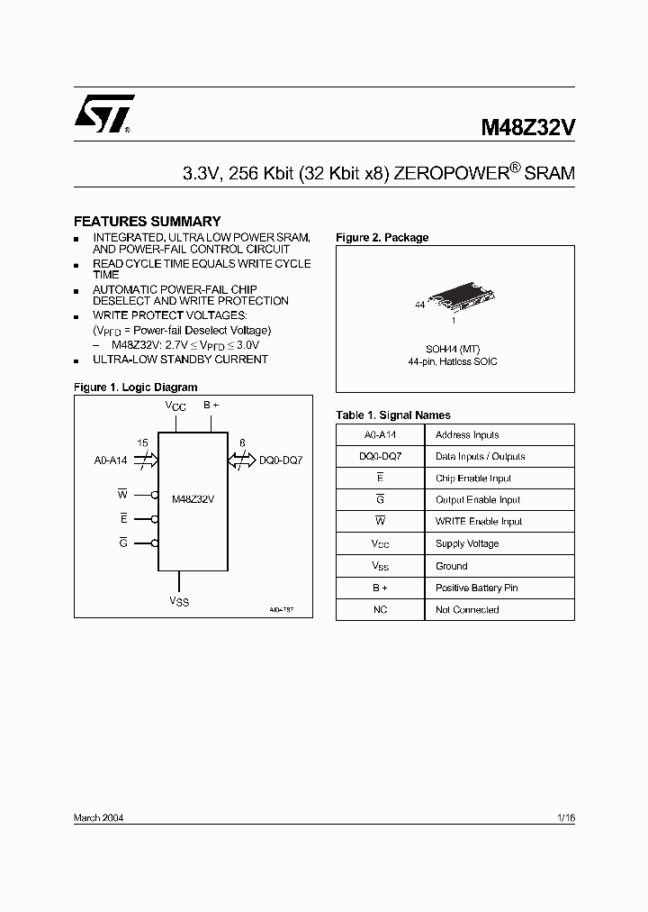 M48Z32V_583669.PDF Datasheet