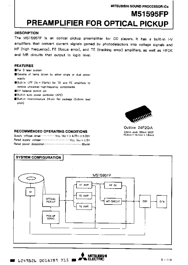M51595FP_763216.PDF Datasheet