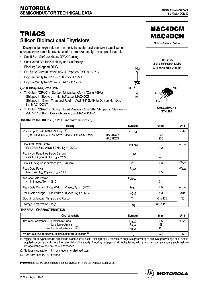 MAC4DCM_741540.PDF Datasheet