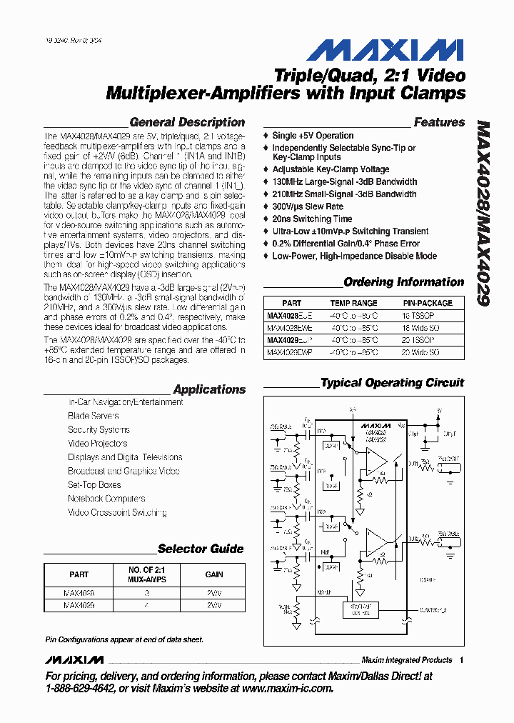 MAX4028_47232.PDF Datasheet