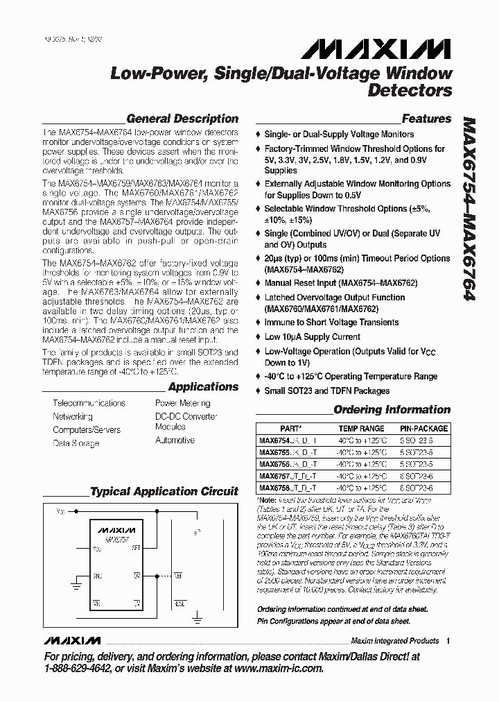 MAX6754_160938.PDF Datasheet