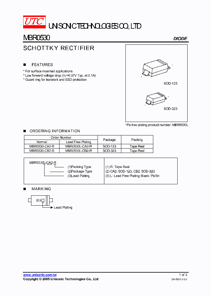 MBR0530_577808.PDF Datasheet