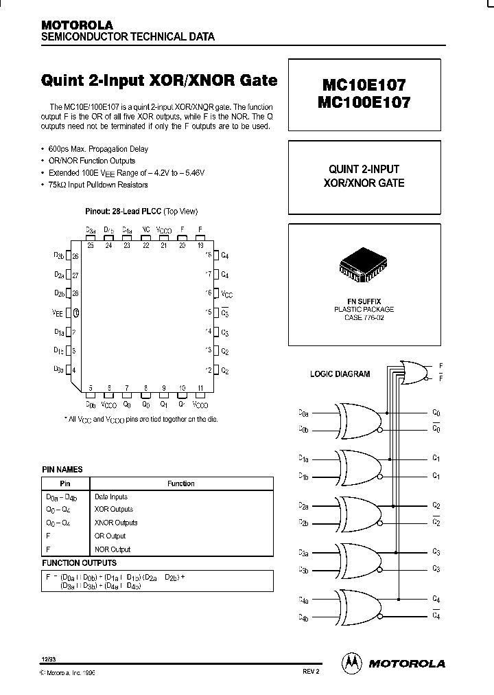 MC10E107_88304.PDF Datasheet