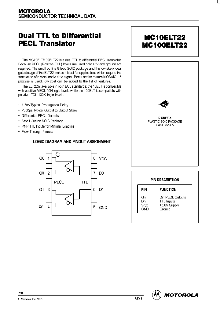 MC100ELT22D_572843.PDF Datasheet