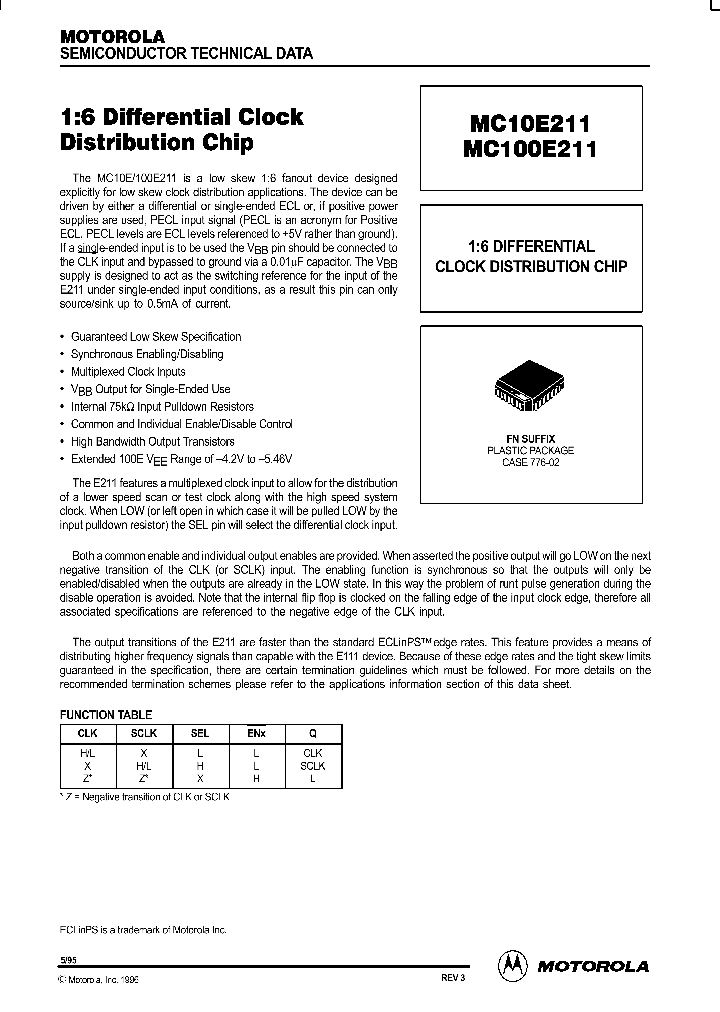 MC10E211FN_742212.PDF Datasheet
