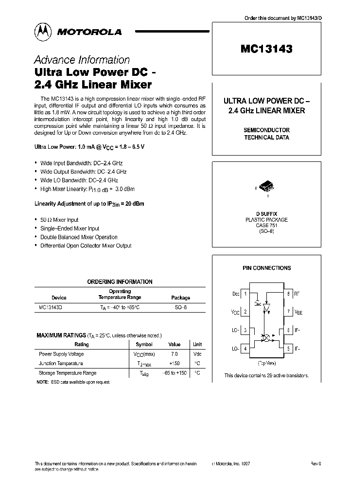 MC13143_81976.PDF Datasheet