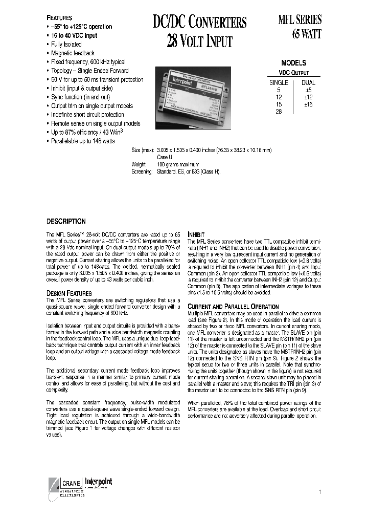 MFL2805S_630454.PDF Datasheet