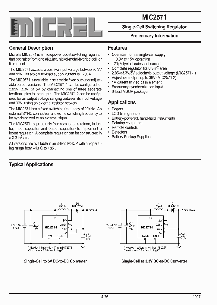 MIC2571_560270.PDF Datasheet