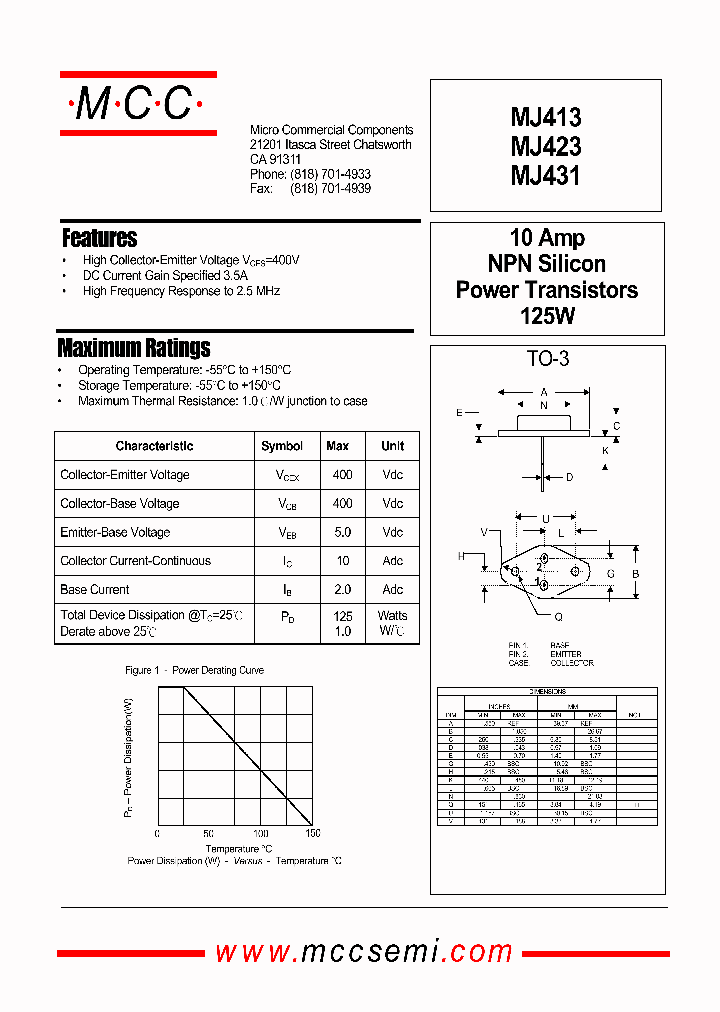 MJ413_600381.PDF Datasheet