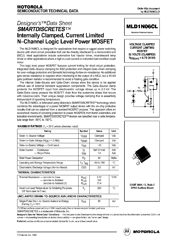 MLD1N06CL_744646.PDF Datasheet