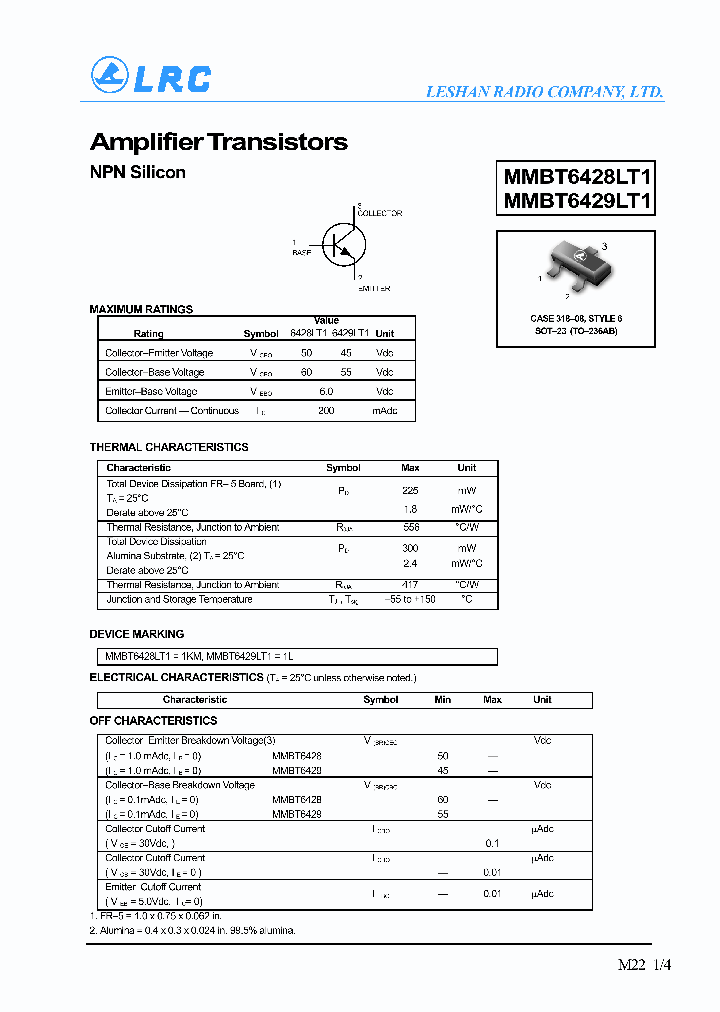 MMBT6428LT1_595332.PDF Datasheet