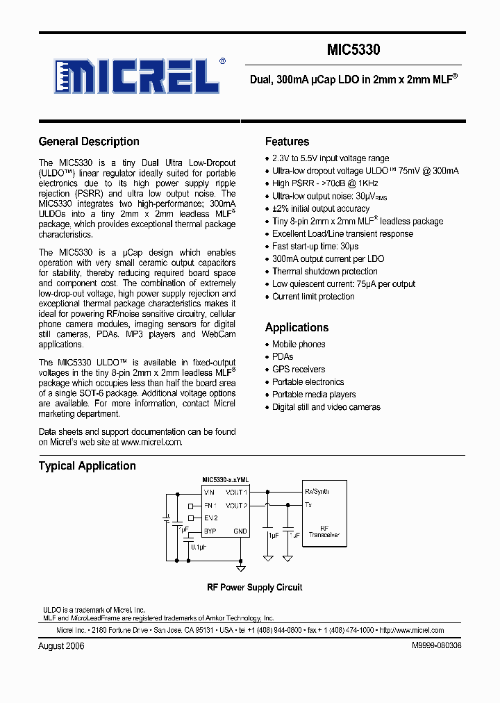 MIC5330_738927.PDF Datasheet
