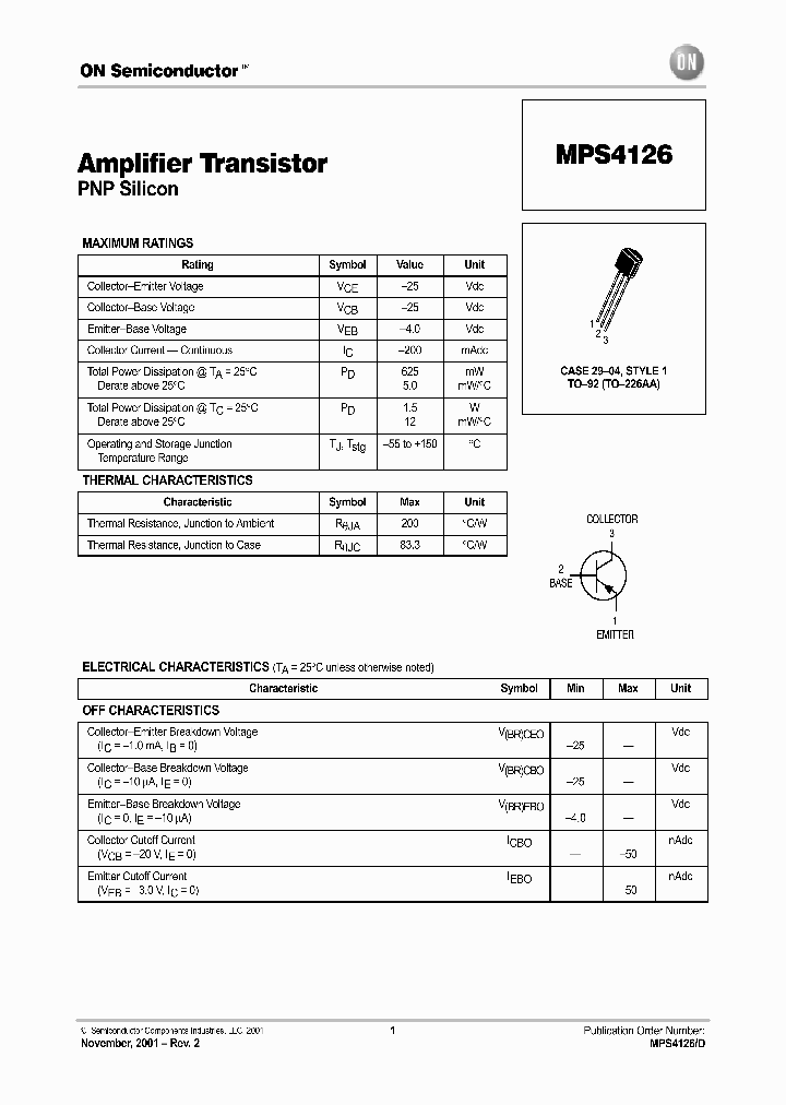 MPS4126_570819.PDF Datasheet