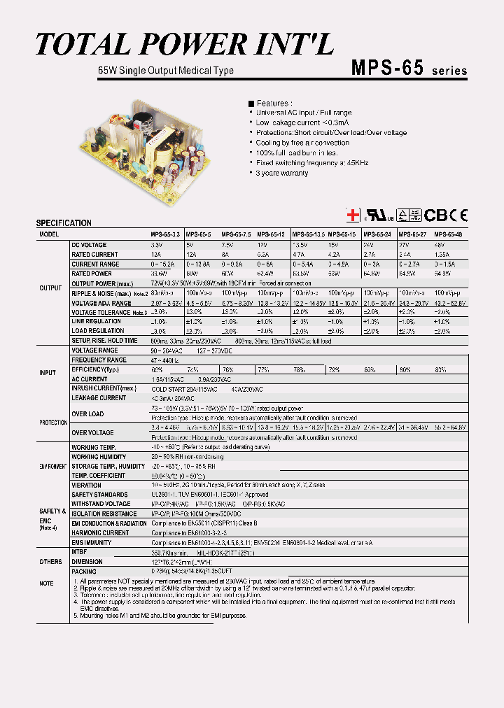 MPS-65_749181.PDF Datasheet