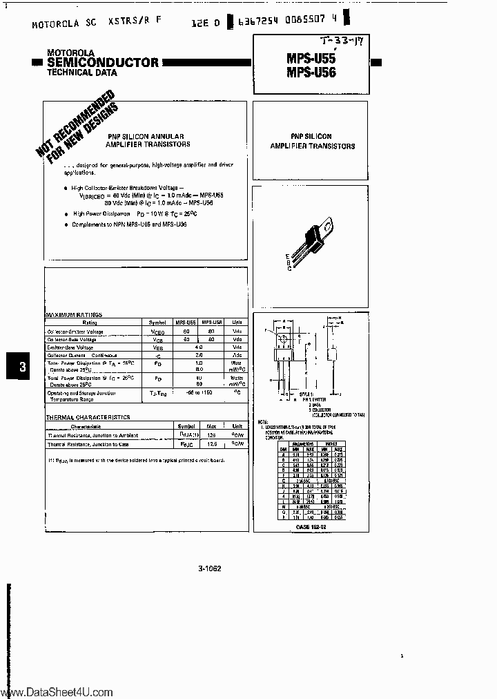 MPSU56_573722.PDF Datasheet