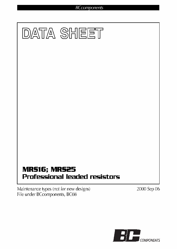 MRS16_655610.PDF Datasheet