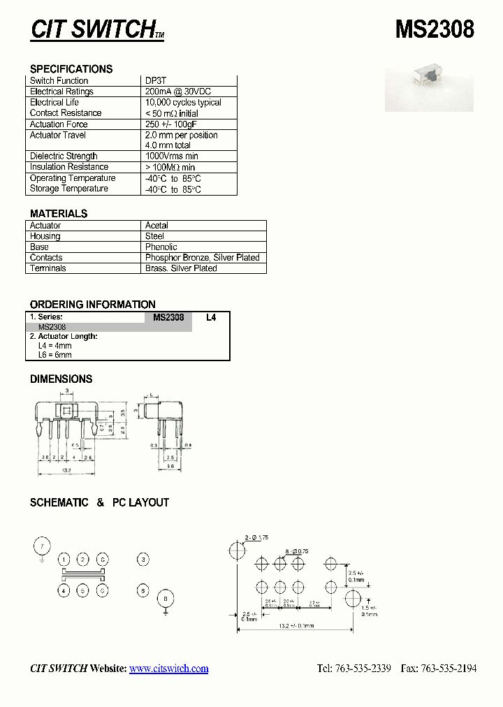 MS2308L6_763057.PDF Datasheet