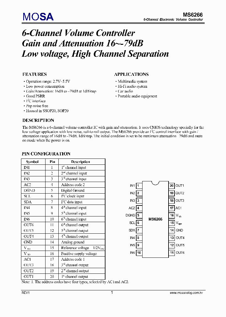 MS6266_627497.PDF Datasheet