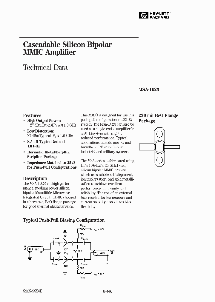 MSA-1023_585763.PDF Datasheet