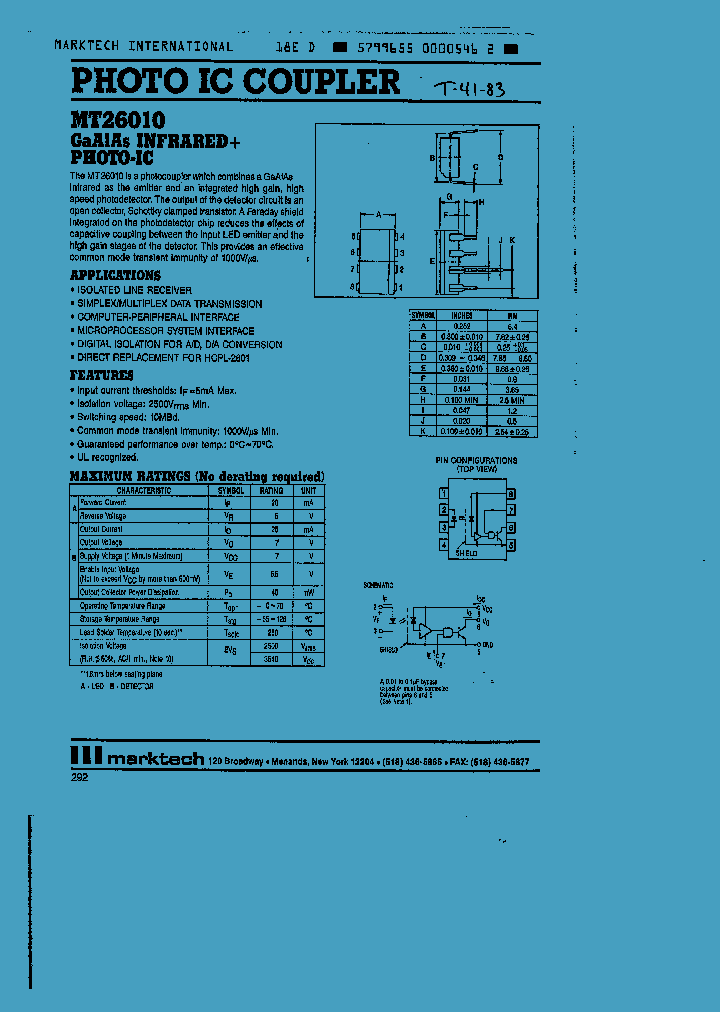 MT26010_577299.PDF Datasheet