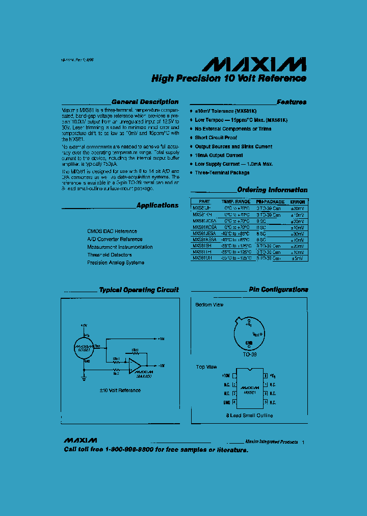 MX581JCSA_87887.PDF Datasheet