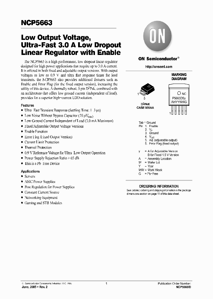 NCP5663_560386.PDF Datasheet