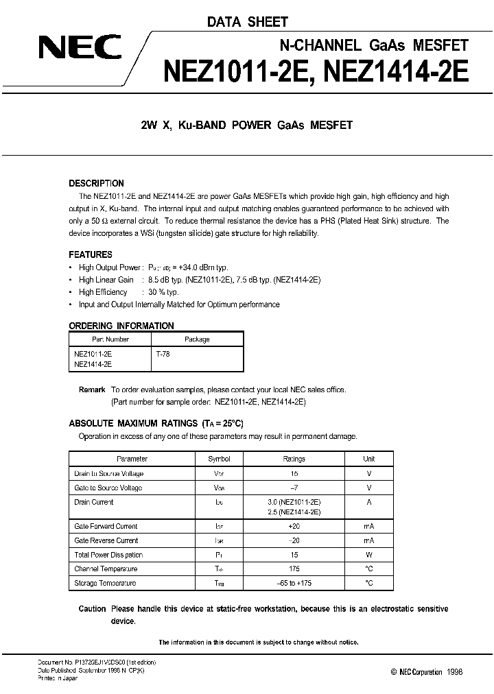 NEZ1011-2E_577477.PDF Datasheet