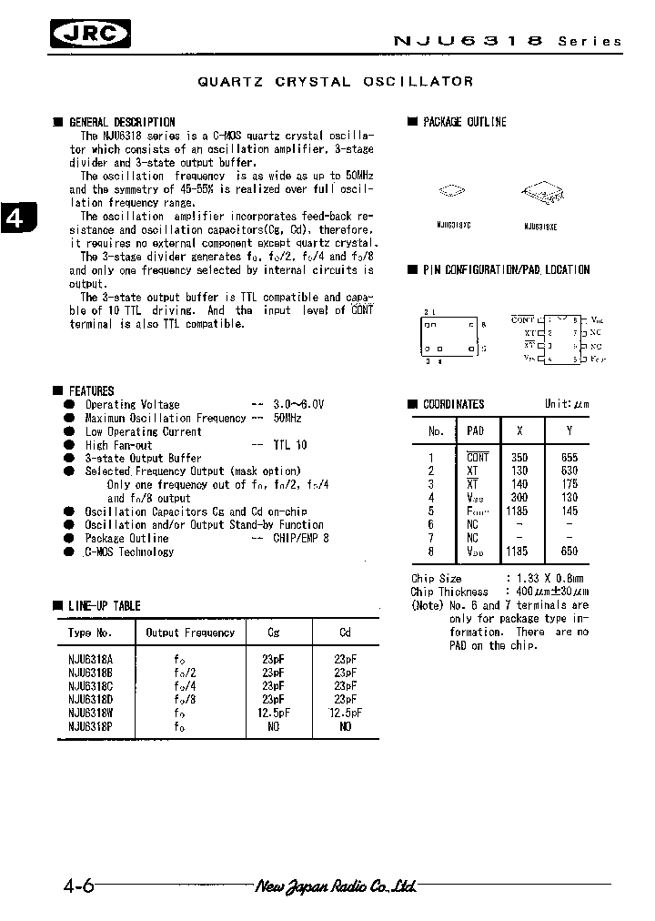 NJU6318_776684.PDF Datasheet