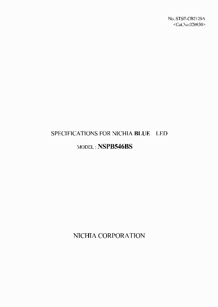 NSPB546BS_694664.PDF Datasheet