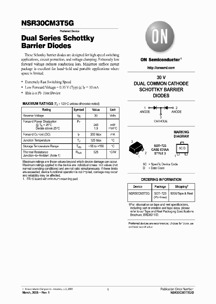 NSR30CM3T5D_612119.PDF Datasheet