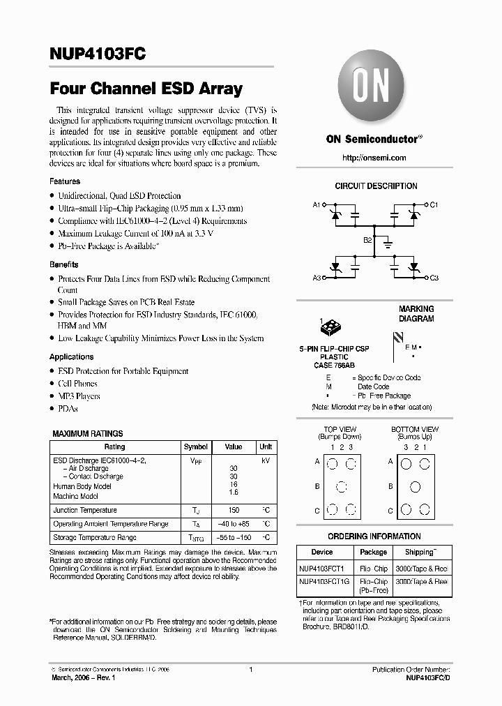 NUP4103FC_561535.PDF Datasheet