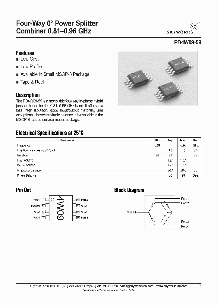 PD4W09-59_605029.PDF Datasheet