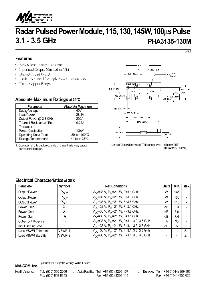 PHA3135-130M_615796.PDF Datasheet