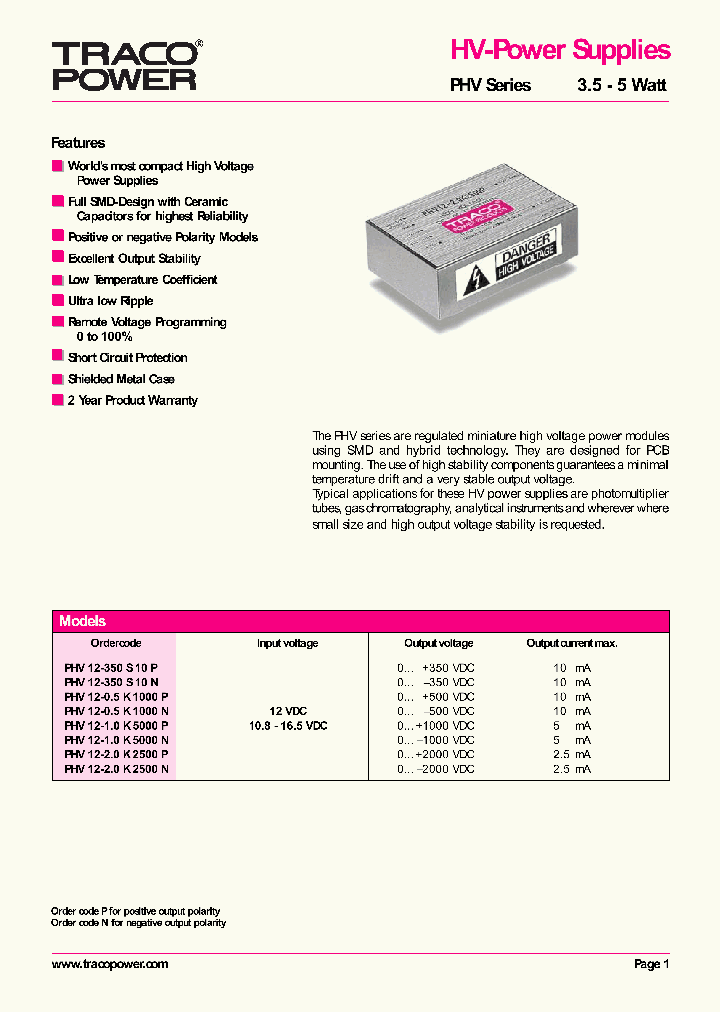 PHV12-20K2500P_618229.PDF Datasheet
