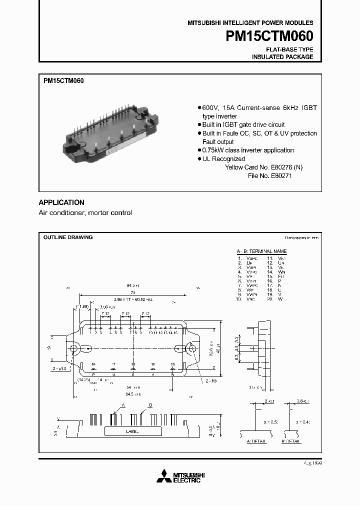 PM15CTM060_611871.PDF Datasheet