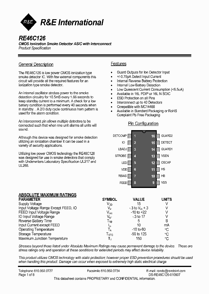 RE46C126_734518.PDF Datasheet