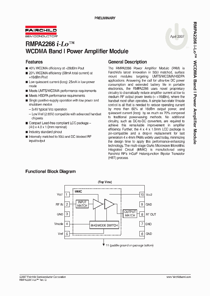 RMPA2266_750687.PDF Datasheet