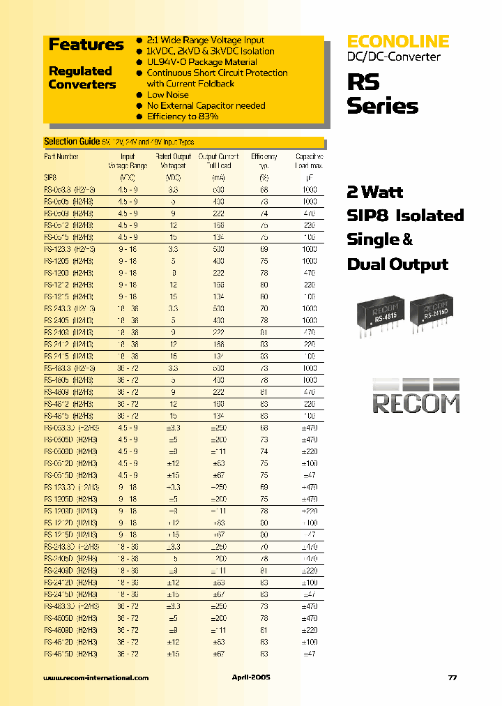 RS-4805H2_582833.PDF Datasheet