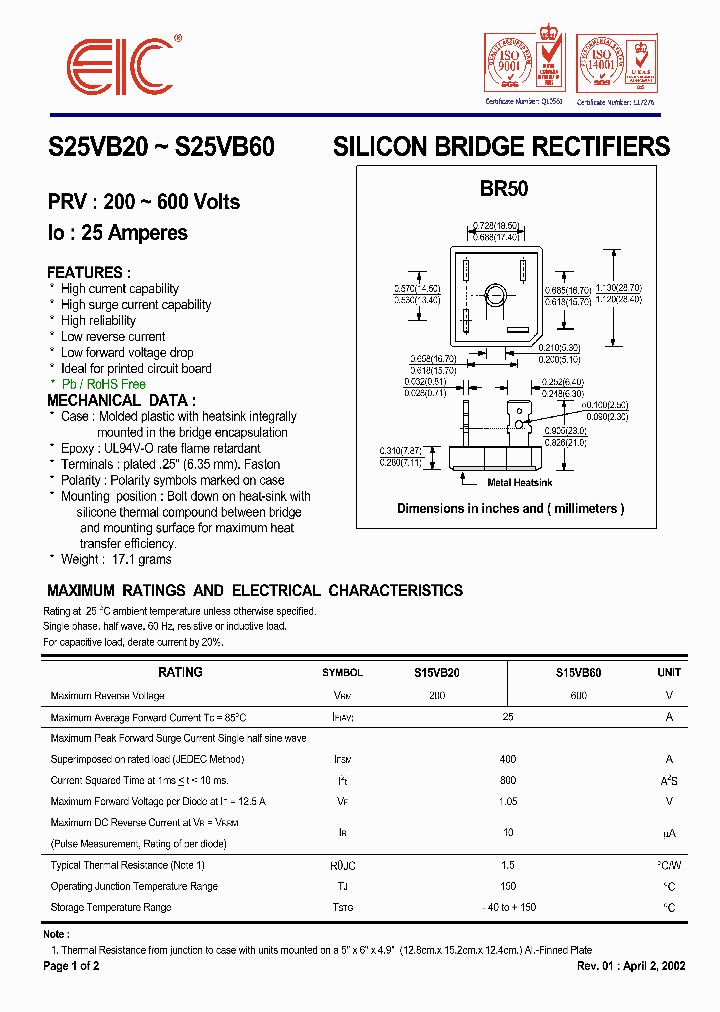 S25VB20_628950.PDF Datasheet