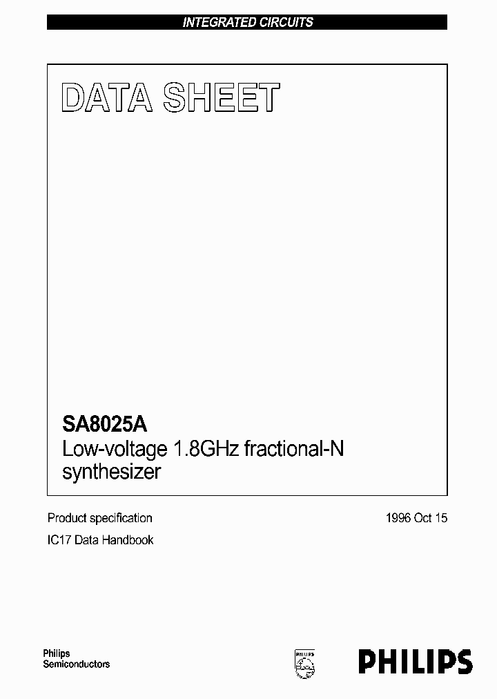 SA8025A_238200.PDF Datasheet