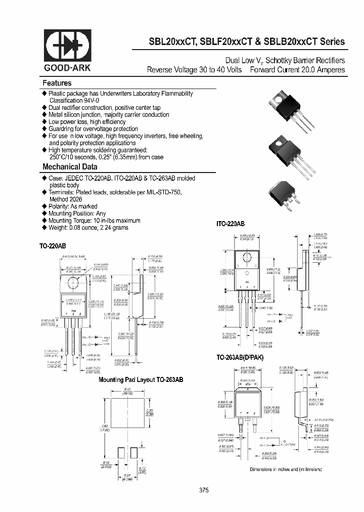 SBL20XXCT_626388.PDF Datasheet