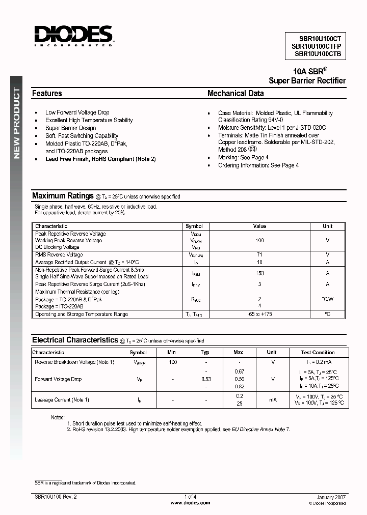 SBR10U100CT_724348.PDF Datasheet