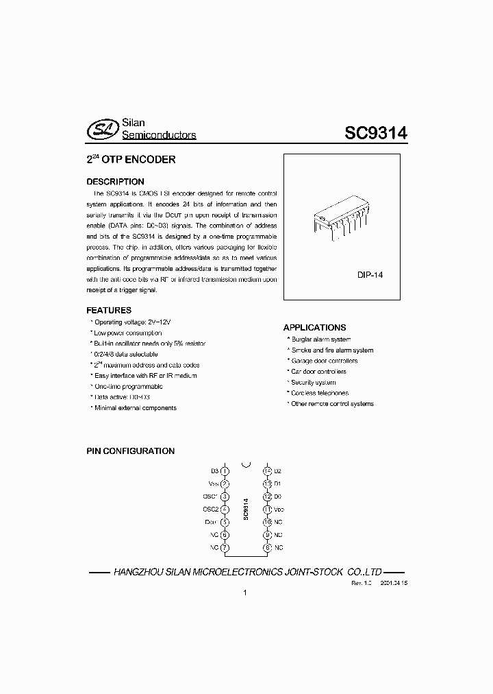 SC9314_602161.PDF Datasheet