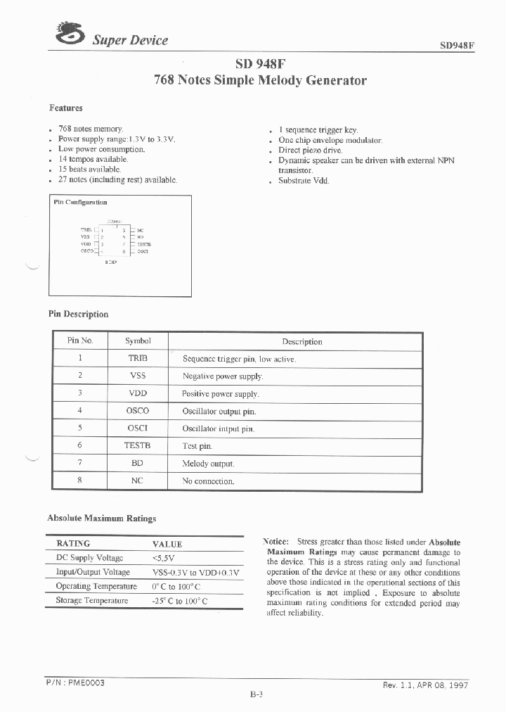 SD948F_663093.PDF Datasheet