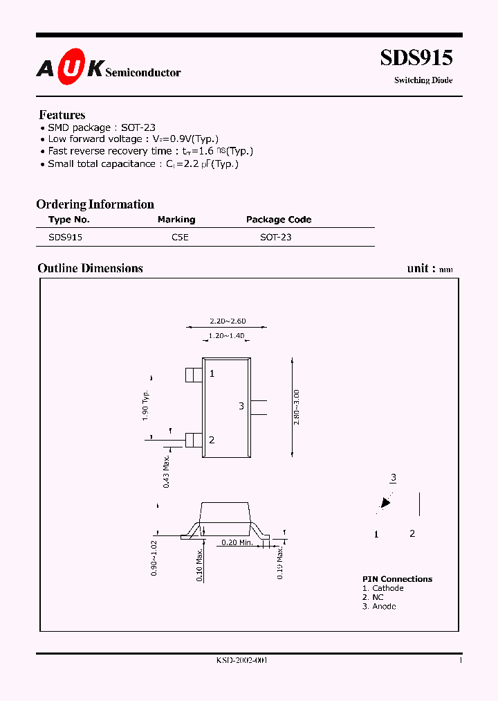 SDS915_638801.PDF Datasheet