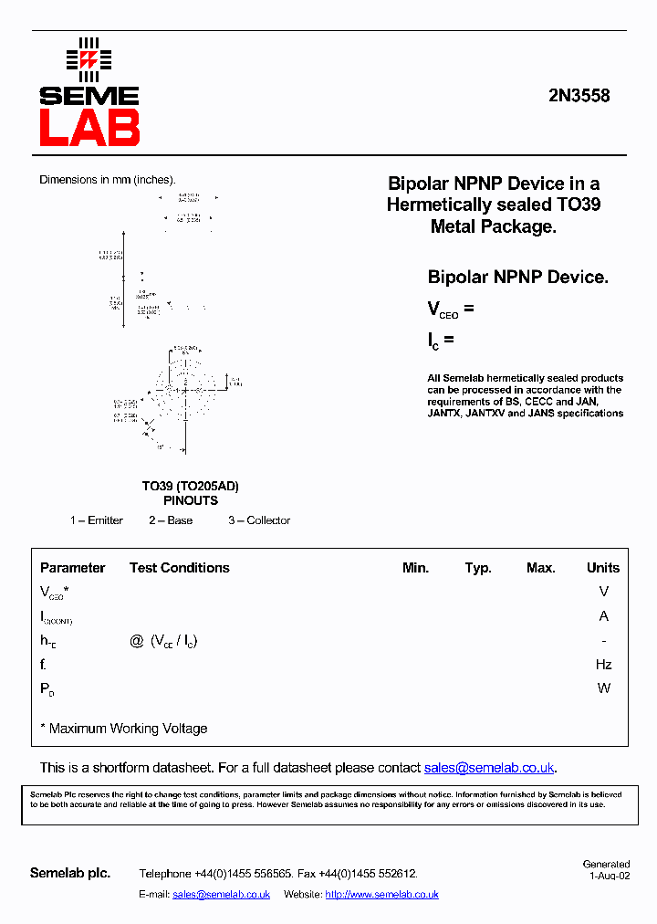 2N3558_728851.PDF Datasheet